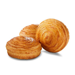 BRIDOR - VIENNESE PASTRY - READY TO BAKE FINE BUTTER BUN N ROLL - 85GM X 50 (36967) (B:2797)
