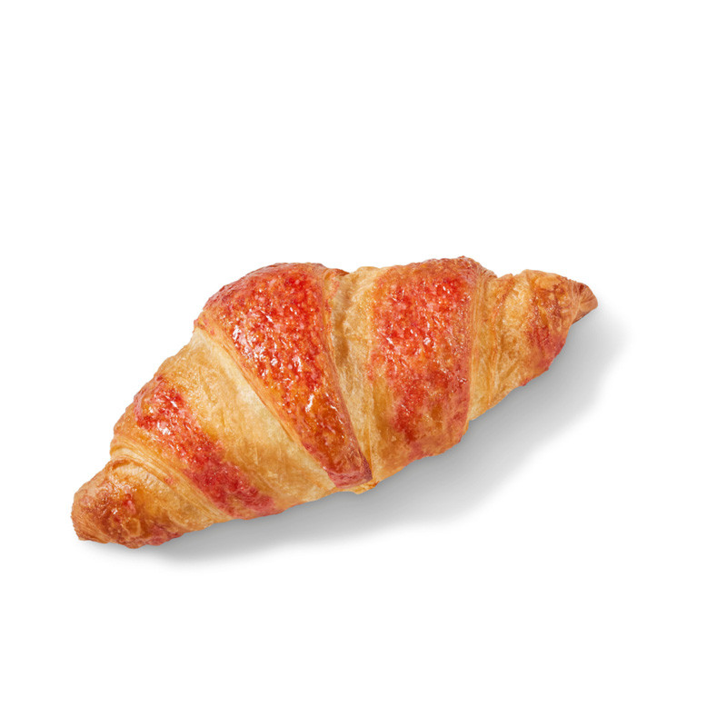BRIDOR - VIENNESE PASTRY - VEGAN RASPBERRY-FILLED CROISSANT - 90GM X 44 (38539) (B:6787)