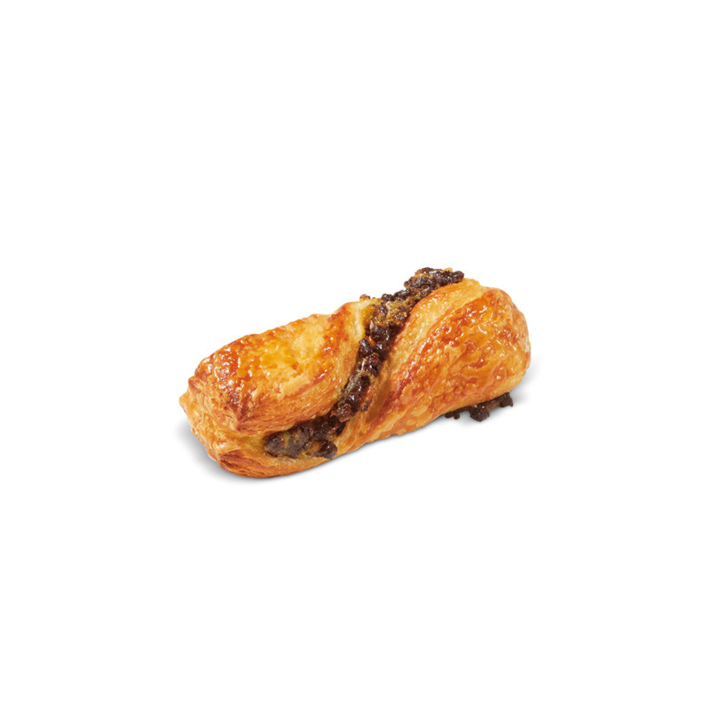 BRIDOR - VIENNESE PASTRY MINI - CHOCOLATE TWIST - 28G X 100 (31701) (B:1960)