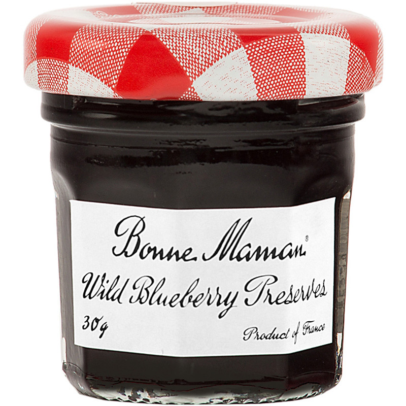 BONNE MAMAN - JAM 30GM X 60 - BLUEBERRY (20009323) (B:3233)