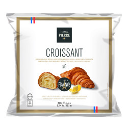 BRIDOR - (RETAIL) CROISSANTS (FOURNIL) - (60GM X 6) X 12 (38203) (B:3618)