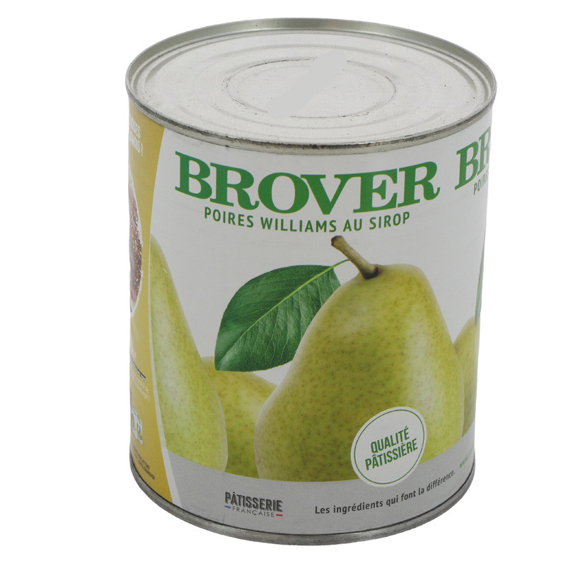 BROVER - CANNED FRUIT - PEAR HALVES 822ML X 6 (00142) (B:1759)