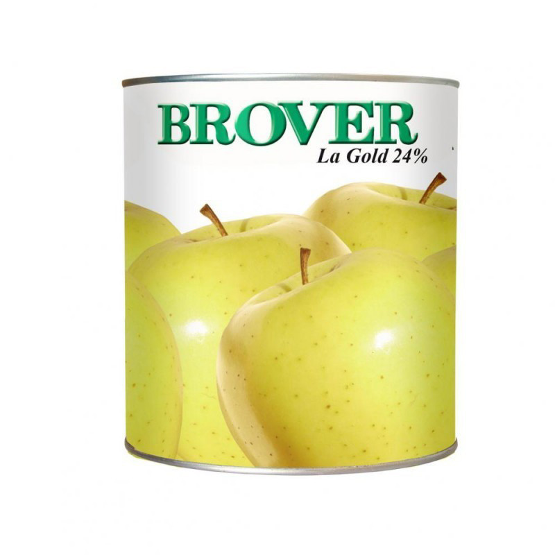 BROVER - FRUIT FILLING - COMPOTE APPLE  24% (LA GOLD) 4250ML X 3 (00016) (B:3401)