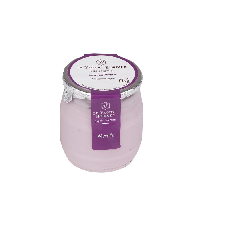 BORDIER - YOGURT 125G X 6 - BLUEBERRY (87837) (YOG054)