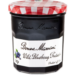 BONNE MAMAN - JAM 370GM X 6 - BLUEBERRY (20008935) (B:1030)