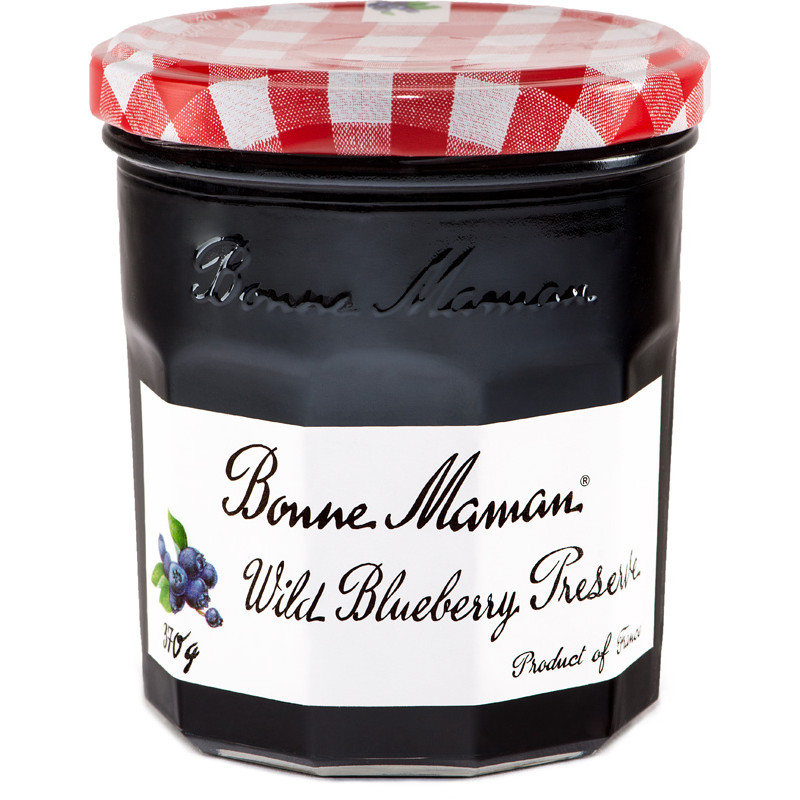 BONNE MAMAN - JAM 370GM X 6 - BLUEBERRY (20008935) (B:1030)