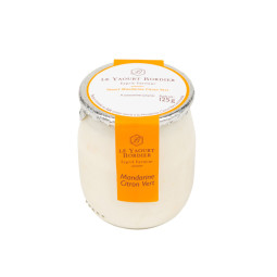 BORDIER - YOGURT 125G X 6 - MANDARIN AND LIME (88798) (YOG047)