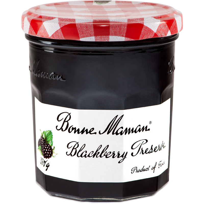 BONNE MAMAN - JAM 370GM X 6 - BLACKBERRY (20008937) (B:9370)