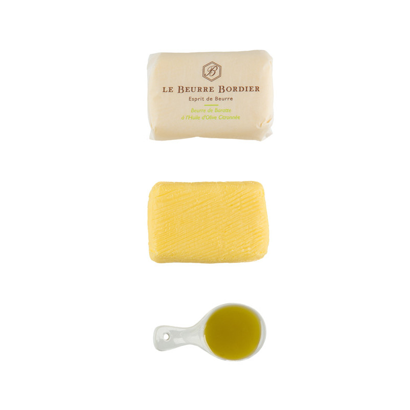 BORDIER - BUTTER 125GM - LEMONED OIL (88274) (BUT074)