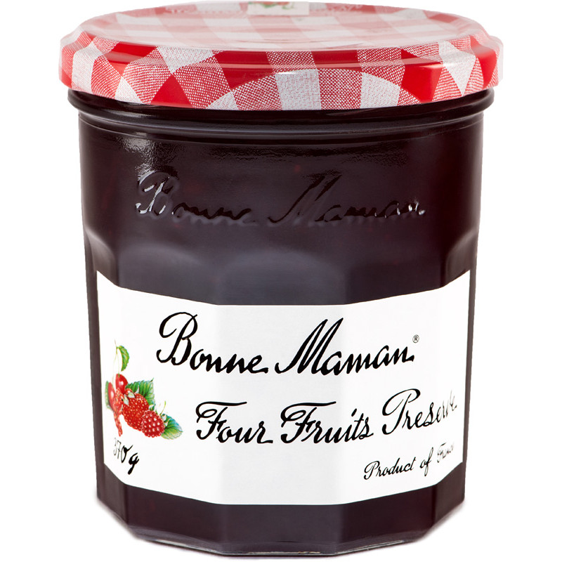 BONNE MAMAN - JAM 370GM X 6 - 4 FRUIT (20008936) (B:1092)