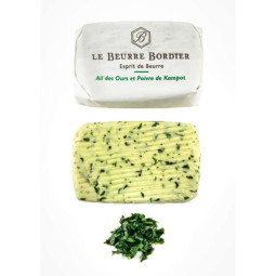 BORDIER - BUTTER 125GM - WILD GARLIC (88924)
