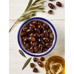 AUSFRESH - 2.5KG X 2 - MARINATED KALAMATA OLIVES (2500-350) (2648)