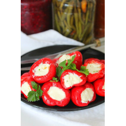 AUSFRESH - 1.3KG X 3 - SWEET BABY PEPPER FETTA FILLED (1500-270) (B:0153)