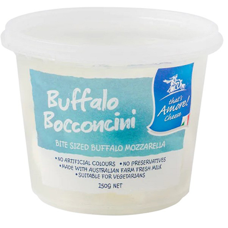 AMORE - CHEESE (C) (F) - BUFFALO BOCCONCINI (150GM) X 12 ( 10201 00150FRO)