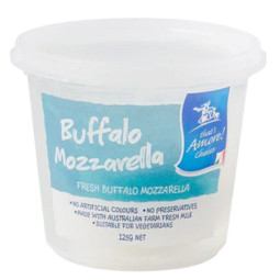 AMORE - CHEESE (C) (F) - BUFFALO MOZZARELLA (125GM) X 12 ( 10202 00125FRO)