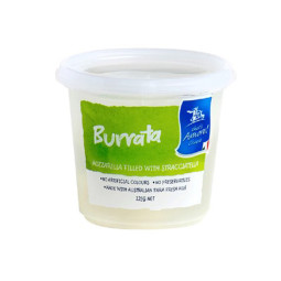 AMORE - CHEESE (C) (F) - BURRATA (125GM) X 12 ( 10006 00125FRO)