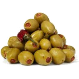 AUSFRESH - 185GM X 9 - OLIVE GREEN WITH CHILLY & GARLIC (175-375) (B:2914)