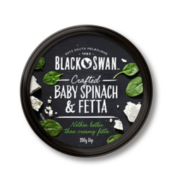 BLACK SWAN - DIP 200GM X 6 - SPINACH FETTA (A0000528) (B:5178)