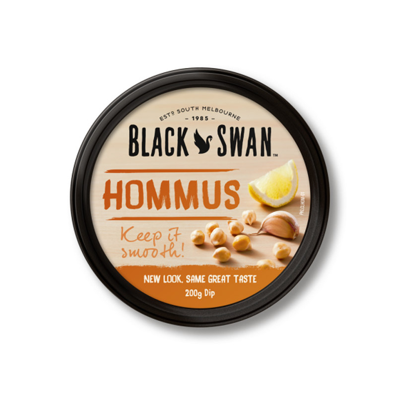 BLACK SWAN - DIP 200GM X 8 - HOMMUS (A0000512) (B:2979)