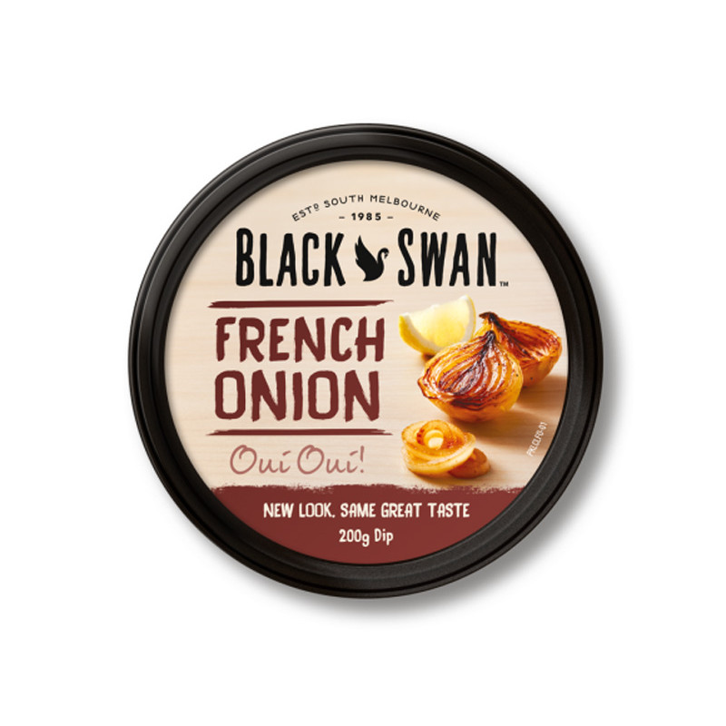 BLACK SWAN - DIP 200GM X 8 - FRENCH ONION (A0000510) (B:3068)