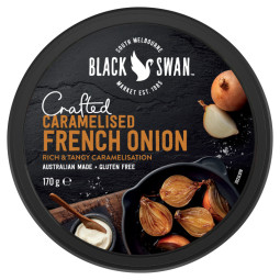 BLACK SWAN - DIP 170GM X 6 - CRAFTED CARAMELISED FRENCH ONION (A0001659) (B:0926)