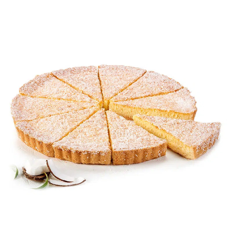 BONCOLAC - TART PRECUT 10 - 750G X 8 - COCONUT (5484) (B:4046)