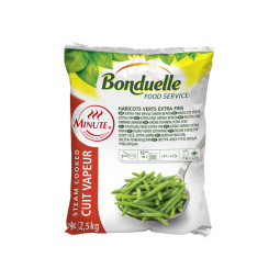 BONDUELLE - FROZEN VEGE 2.5KG X 4 - EXTRA FINE (FRENCH) BEANS (13113) (B:9429)