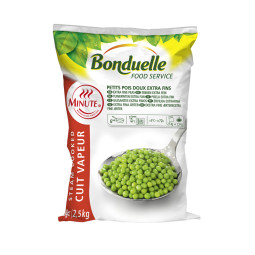BONDUELLE - FROZEN VEGE 2.5KG X 4 - EXTRA FINE PEAS (13038) (B:8993)