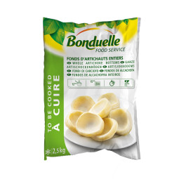 BONDUELLE - FROZEN VEGE 2.5KG X 4 - ARTICHOKES BOTTOM (50409) (B:8259)